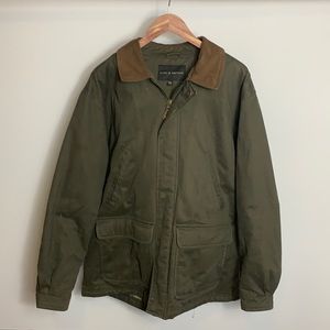 Croft & Barrow Men’s Fleece Lined Jacket Brown L